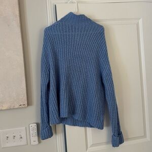 Abound Blue Women's Turtleneck Sweater